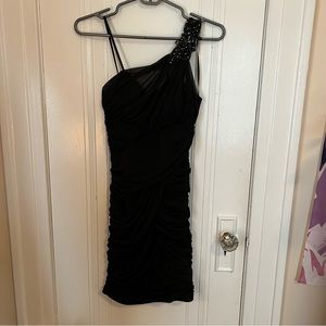 City Triangles Ruched Bodycon Dress